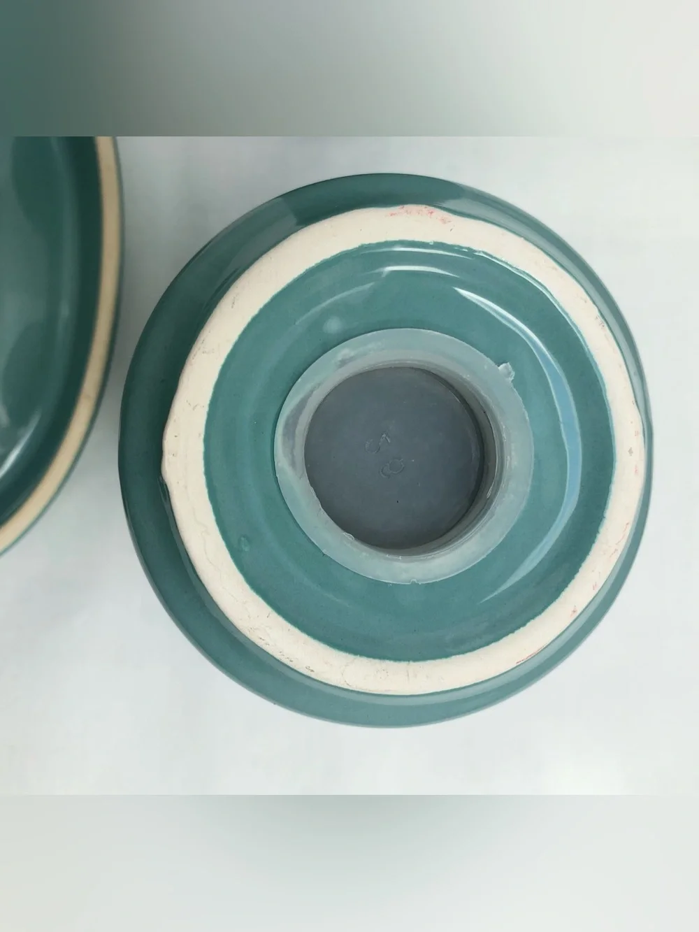 Coastal Blue Ceramic Bathroom Toothbrush Soap & Cup Set
